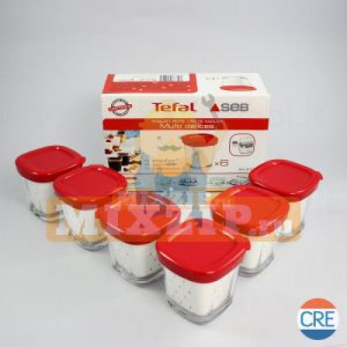 Баночки для йогуртницы TEFAL XF100501