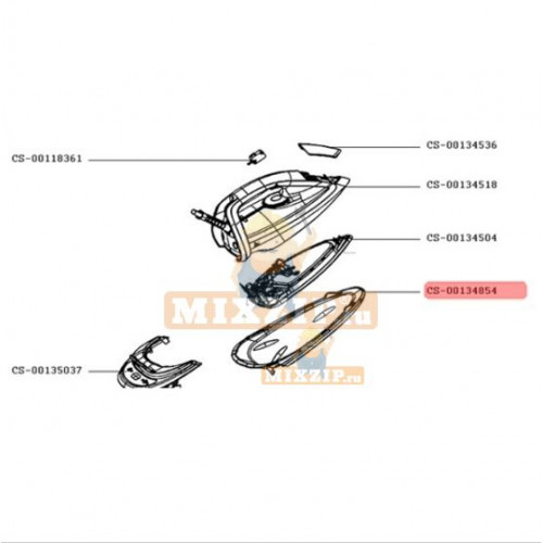 Ролик сушильной машины BEKO (2969900100, 2969900200, 2974680200, 2987300200); SMEG (757410261)