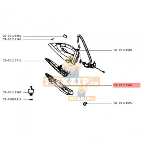 Подставка парового утюга Tefal GV6920 CS-00111586