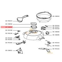 Кнопка блокировки мультиварки Moulinex CE70/80..