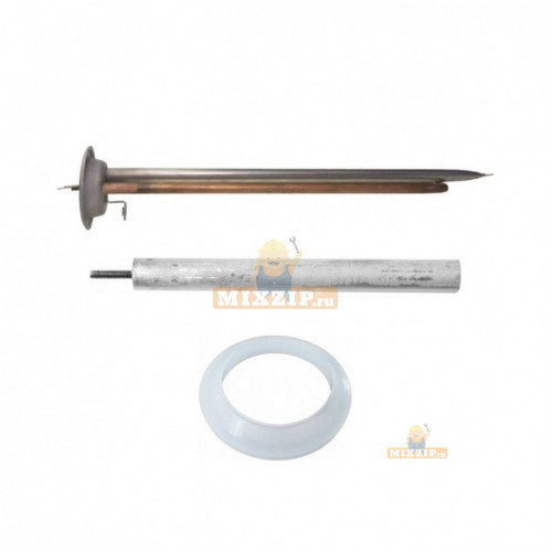 Комплект ТЭН 1 кВт (1000 вт) для водонагревателя Elsotherm, Timberk + прокладка + анод, 30010K