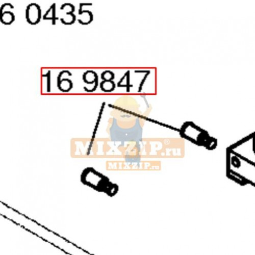 Форсунки для природного газа плиты Bosch HSG1..175535