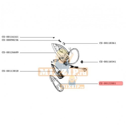 Подставка парового утюга Tefal GV5221 CS-00122881