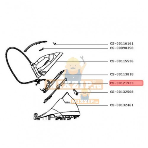 Подставка парового утюга Tefal GV7096 CS-00121923