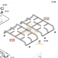 Решетка плиты Bosch PCD61..