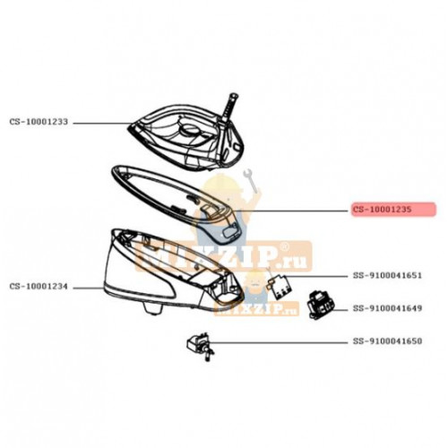 Подставка парогенератора Tefal SV6120 CS-10001235