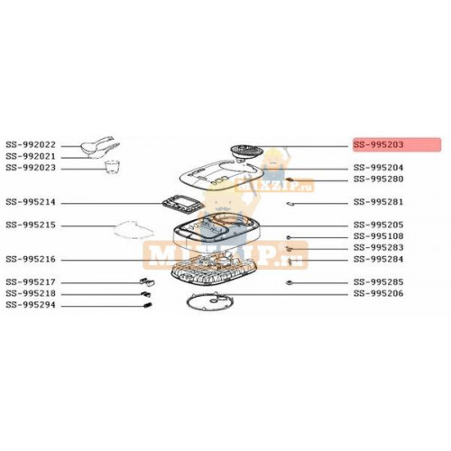 Паровой клапан мультиварки Tefal RK805E32