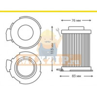 фильтр hepa для пылесоса LG 5231fi3768a