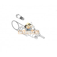 Кран газовый для плиты Korting 050431009932