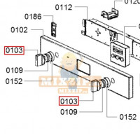 Ручка духовки Bosch HGN10/22.. 629304