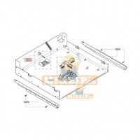 Упор для кофемашины Bosch C77/CMP25 622580