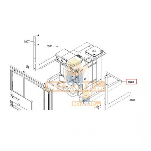 Ящик кофемашины Bosch CM210 678980