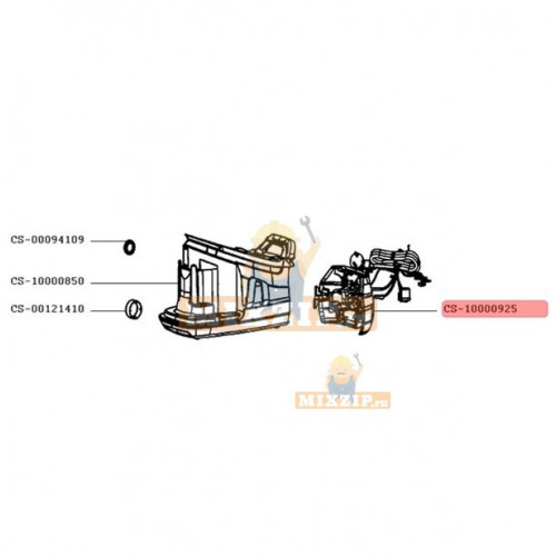 Модуль управления парогенератора Rowenta DG8624U1 CS-10000925