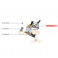 Корпус парового утюга Rowenta DG86, DG92 CS-10000623