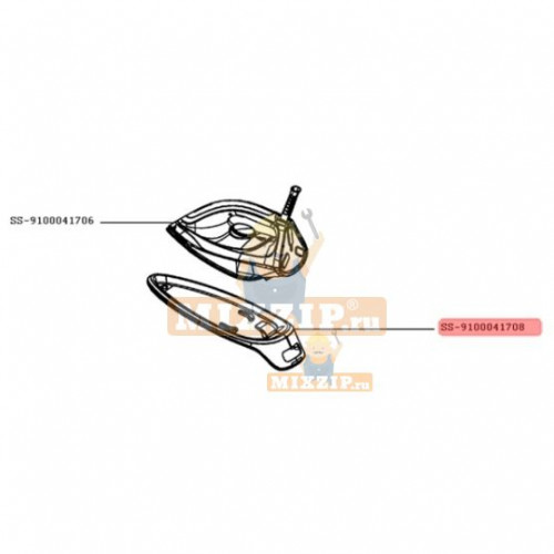 Подставка парогенератора Tefal SV611 SS-9100041708