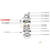 Кнопка мультиварки Tefal RK105.., RK106..