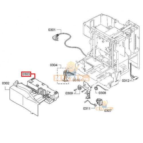 Модуль управления для TES Bosch 744822