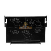 Крышка заварочного блока, стенка кофемашины Bosch, Siemens 00622025