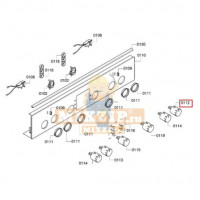 Ручка конфорки плиты Bosch HCE6.., HCE7.., HCL7..619422