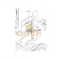 Панель кофемашины Bosch TK76 672020