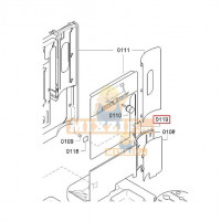 Панель кофемашины Bosch TK760/TK76F 615338