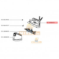 Корпус парового утюга Rowenta Perfect Steam Pro CS-10000619