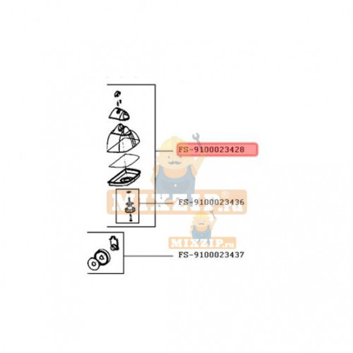 Резервуар парогенератора FS-9100023428