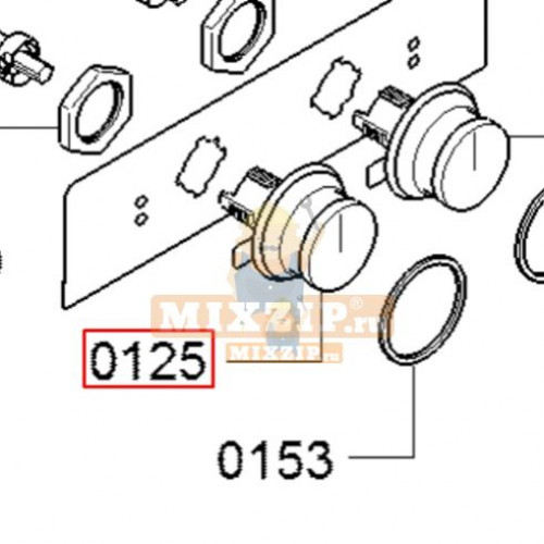 Ручка малой горелки плиты Gaggenau VG42..750611