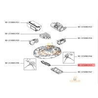 Щетка, вал для робота пылесоса Rowenta RR74 RS-2230001923