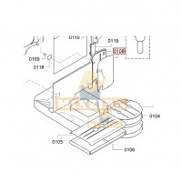 Панель кофемашины Bosch TK76F 675318