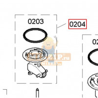 Малый рассекатель пламени плиты Neff ER65/71 434299