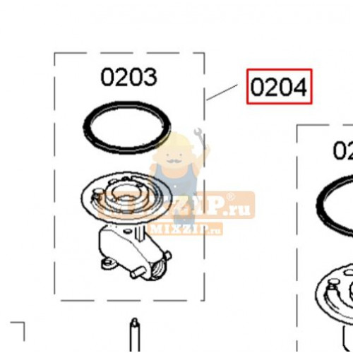 Малый рассекатель пламени плиты Neff ER65/71 434299