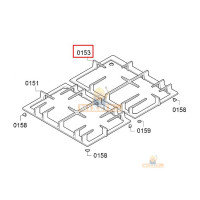 Решетка варочной панели Bosch PCH6..