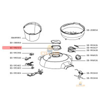 Кнопка блокировки мультиварки Moulinex CE852..