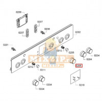 Ручка выбора температуры для плит Bosch HGG2..627013