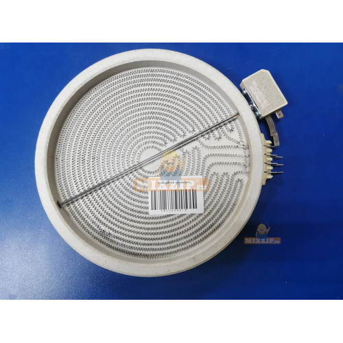 Конфорка для керамической поверхности Haier, DEXP 0530058418 D230 2300/800/800W XN230SSS