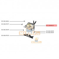 Корпус парового утюга Rowenta DG922 CS-10000622