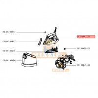 Корпус парового утюга Rowenta DG896 CS-00143105