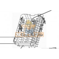 Верхняя корзина посудомойки Korting 12976000A00744