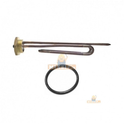 Комплект ТЭН 1,5 кВт (1500 Вт) RCT, резьбовой 42 мм для Real BM 390, Ariston, De Luxe, Thermex, под анод М6 + прокладка, 20296K1