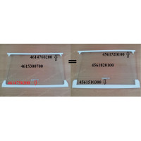 Отделка стекла передняя полки 4564210100, 4616140100, 4561510300