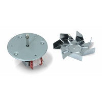 Вентилятор обдува духовки SHAFT 37mm - UNIVERSAL (220/240V, 32W. Shaft: 37mm. Fan: 7 blades. Stack: 20mm. With fan and nut.)зам.