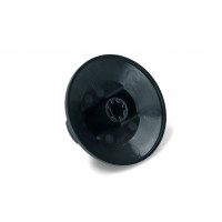 Ручка плиты черная - EGO 0000.524.051 (Knob 0-1-2-3. Black. O50mm. Shaft: O6x4,6mm.)зам.