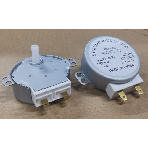 Мотор привода тарелки СВЧ 4W, 5/6rpm, H=13mm, 49TYZ-A2, зам. MCW501UN, CU0704, H083