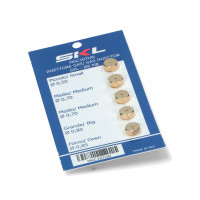 Форсунка GPL O6 MB - ARISTON/ZANUSSI - SKL Set of 5pcs. Small O0,50, medium O0,70, big O0,80, oven O0,85. зам.