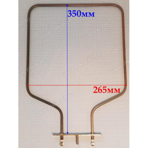 ТЭН духовки Нева 800w, П-обр., верхн. (Комфорт)