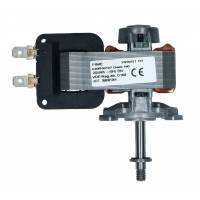 Мотор вентилятора духовки 25W, 220-240V, 50Hz. Шток-35mm., зам. COK400ZN