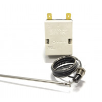 Термостат фритюра 215°C FAGOR-- EGO 55.13042.290 (Single phase thermostat. Temperature: max. 215°C. Probe: 200mm, O3,1mm. Capillary: 870mm. Shaft: 25m m. 2 contacts.)зам.