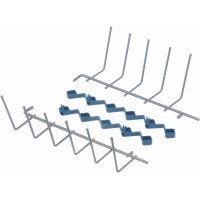 Складные гребенки для корзины посудомоечной машины, с держателями 00489466