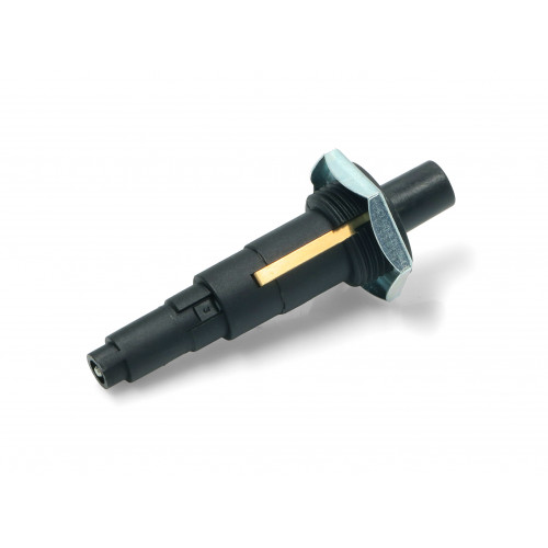 Кнопка пьезо-поджига BLACK PIEZO IGNITER (Black. A O22mm hole is required for the assembly. Faston male O2,4 mm.)зам. COK1973UN